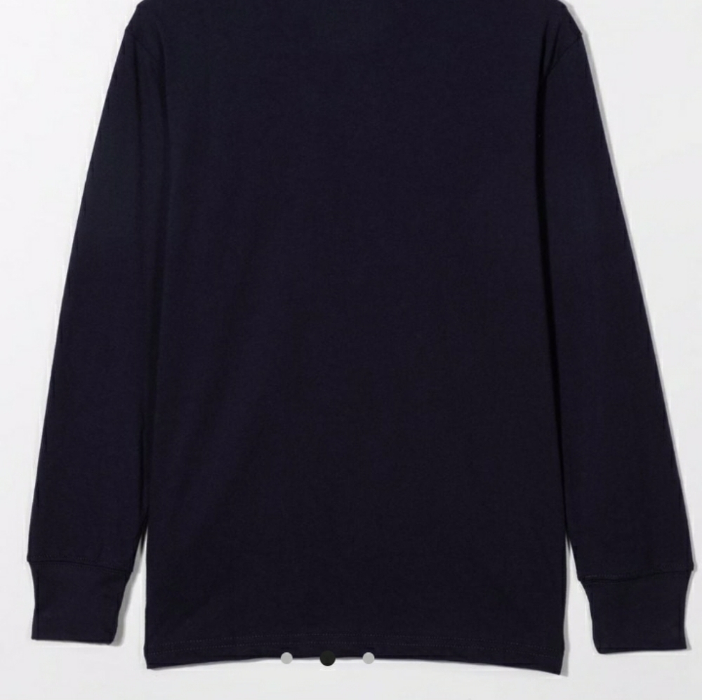 NWT Polo Ralph Lauren Boy's Classic  Long Sleeves T-shirt  - Navy - Picture 6 of 7